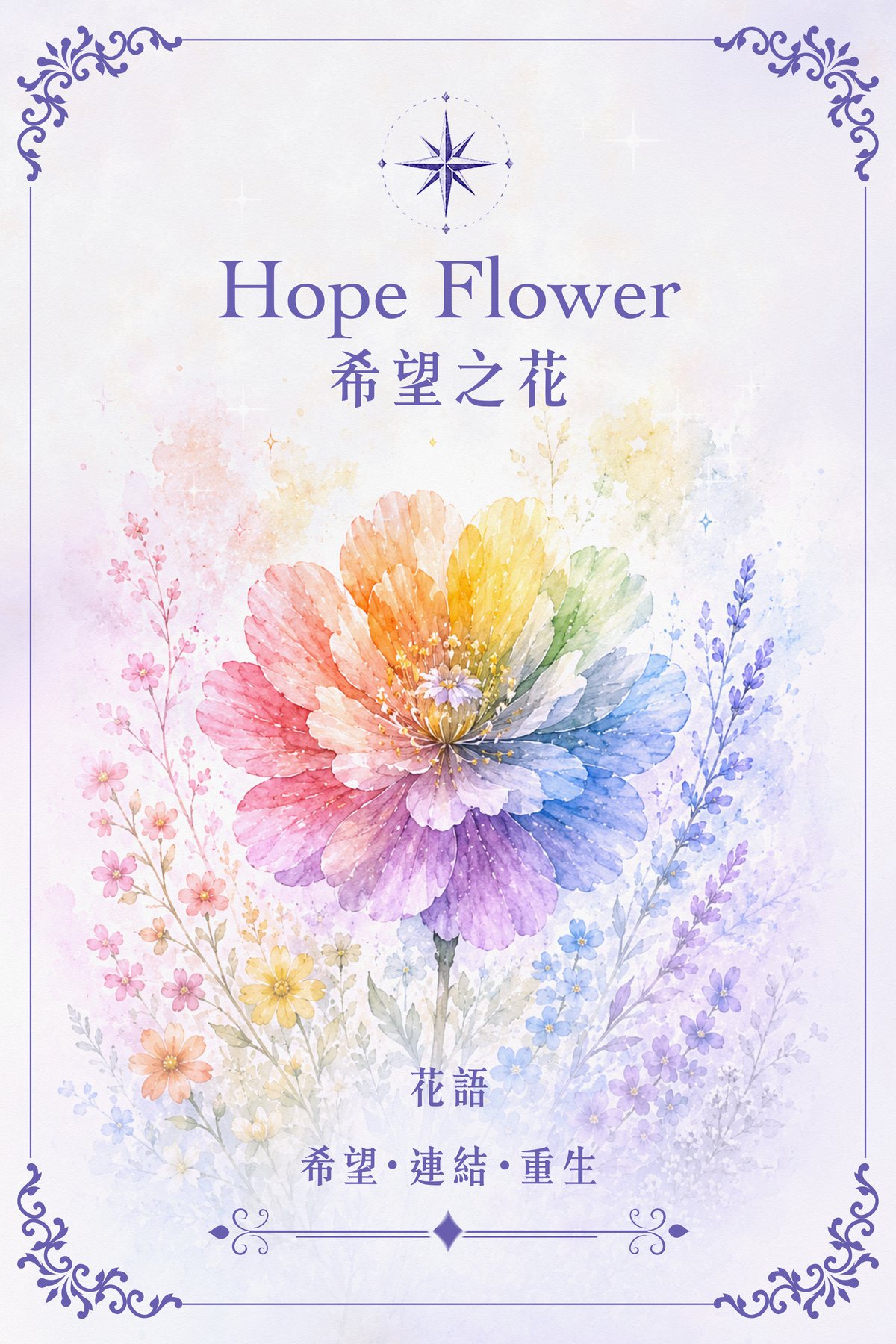 希望之花花卡